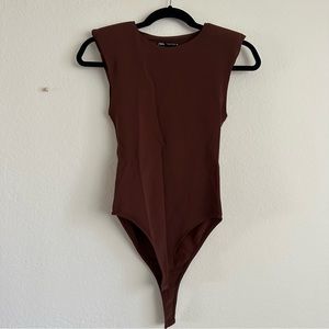 Zara - Body Suit w/ shoulder pads
